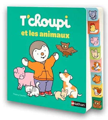 Visuel 1 du produit Livre "T'choupi et les animaux" aux Éditions Nathan