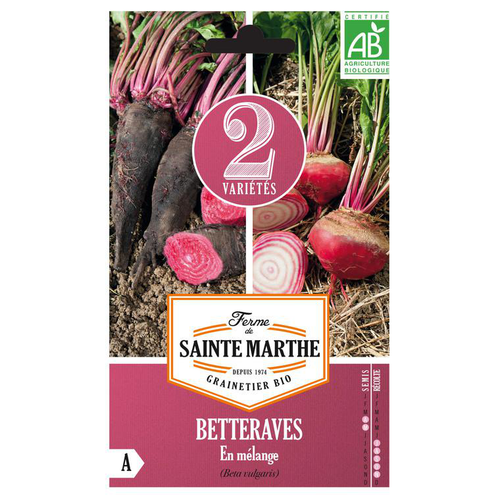 Visuel 1 du produit Graines de Betterave en mélange bio Ferme de Saint Marthe - graines à semer