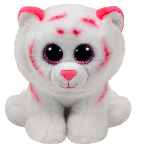 Visuel 1 du produit Peluche TY Tabor le tigre blanc - 23 cm