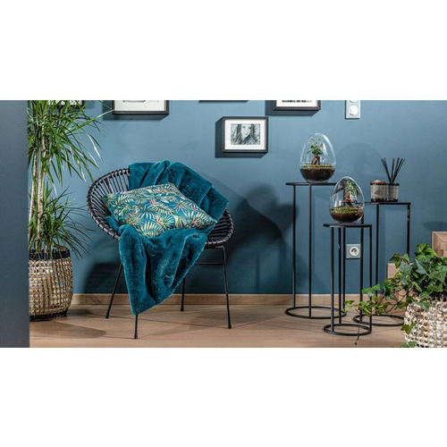 Visuel 5 du produit Table de service Quinty en métal noir T2 Edelman Hollande - Ø 27 x 60 cm