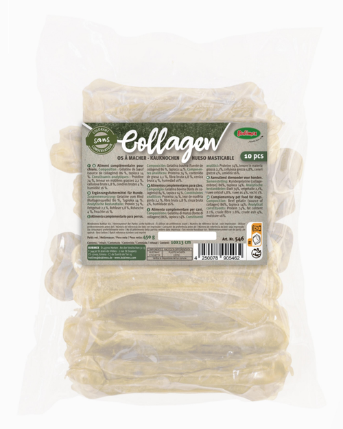 Visuel 1 du produit Os pour chien collagène pressé Bubimex 13 cm - x 10