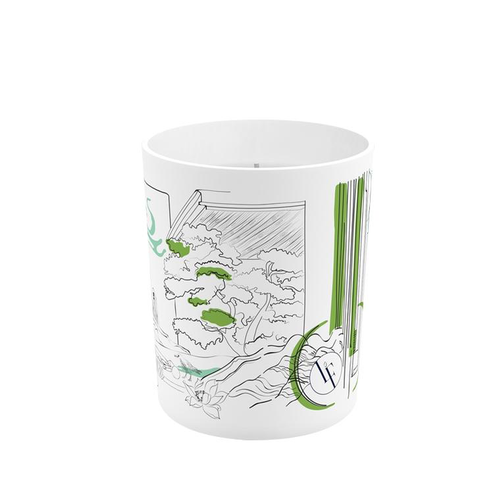 Visuel 1 du produit Bougie parfumÃ©e coloris vert en cire Jardins IllustrÃ©s - 180 g