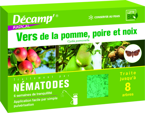 Visuel 1 du produit Nématodes contre carpocapse 30 millions