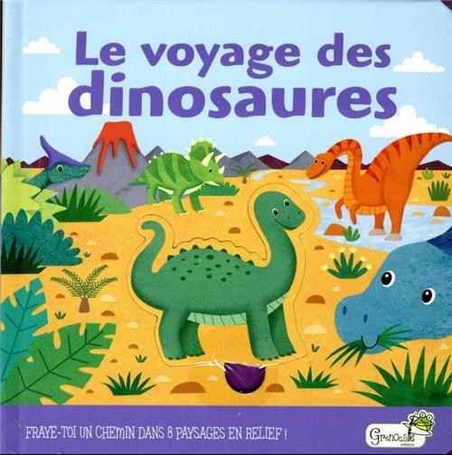 Visuel 1 du produit Livre pop-up "Le voyage des dinosaures" aux Éditions Grenouille