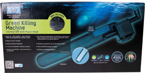 Visuel 1 du produit Stérilisateur UV 24W pour aquarium coloris noir Antinea