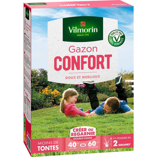 Visuel 1 du produit Gazon Confort Vilmorin - Boîte de 1 kg