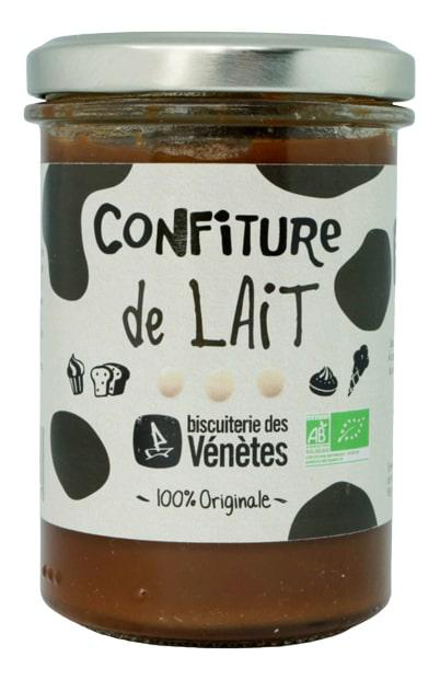 Visuel 1 du produit Confiture de lait bio Biscuiterie Venetes - 250 g