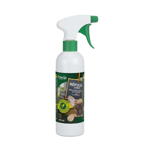 Visuel 1 du produit Répulsif liquide chiens en flacon pulvérisateur Protecta - 500 ml