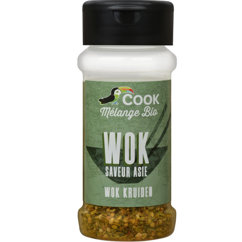 Visuel 1 du produit Mélange pour wok bio Cook Saveur Asie - 35 g
