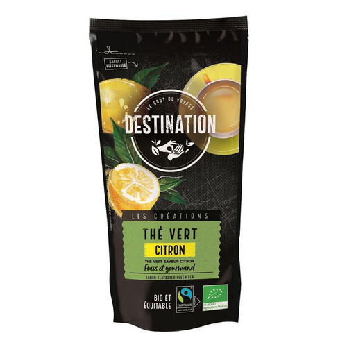 Visuel 1 du produit Thé vert Citron bio MH 80g