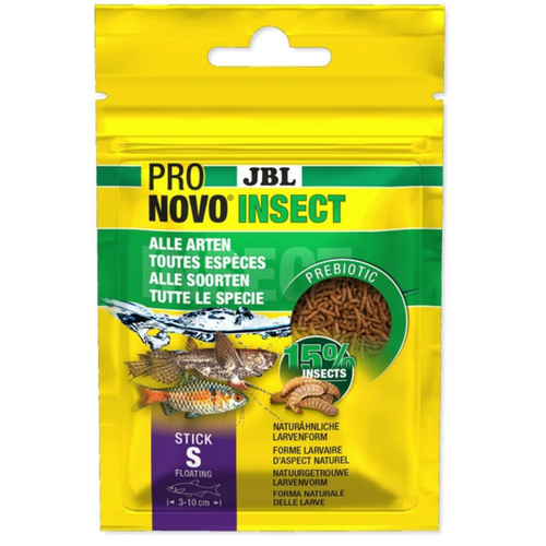 Visuel 1 du produit Alimentation insectes sticks petits 10g, 20ml - JBL ProNovo S
