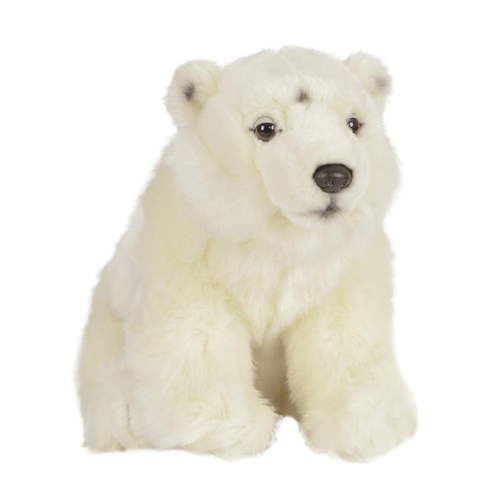 Visuel 1 du produit Petit Ours Polaire Living Nature - 30 cm