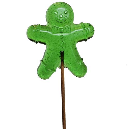 Visuel 2 du produit Sucette bonhomme de pain d'épices Laura Valentine - 30 g