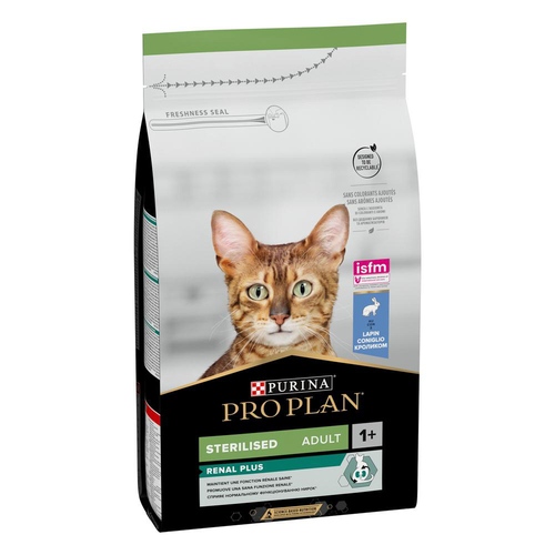 Visuel 1 du produit Croquette pour chat adulte stérilisé au lapin Pro Plan - 1,5 kg