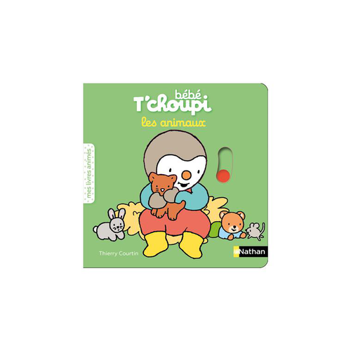 Visuel 1 du produit Le livre " Bebe t'choupi - animaux " aux Éditions Nathan