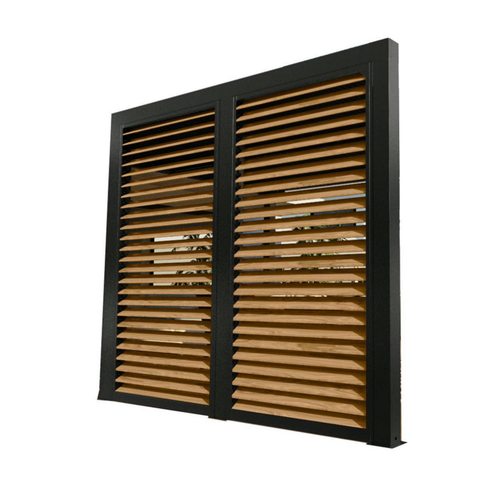 Visuel 1 du produit Ventelles mobiles pour pergolas 3630 BI / PER 2430 BI coloris gris en aluminium - 3 m