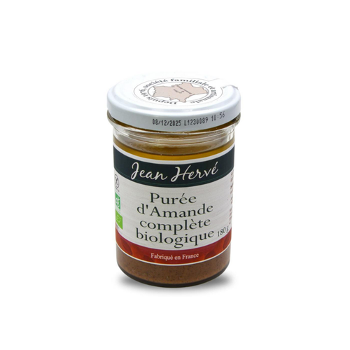 Visuel 1 du produit Purée d’amande complète bio Jean Hervé - 180 g