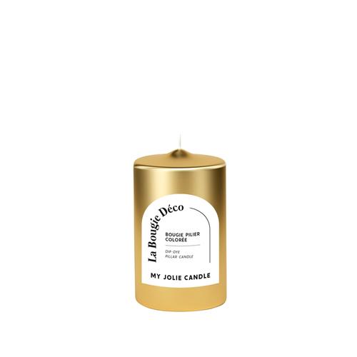 Visuel 1 du produit Bougie pilier en cire dorée Maison Berger petit modèle - Ø 6 x H 10 cm
