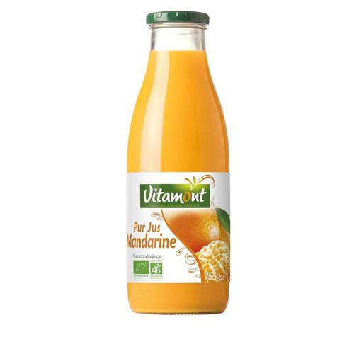 Visuel 1 du produit Jus de mandarine bio Vitamont - 75 cl