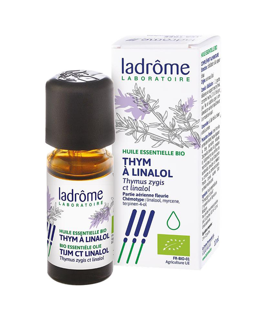 Visuel 1 du produit Huile essentielle bio de Thym à linalol Ladrôme - 10 ml