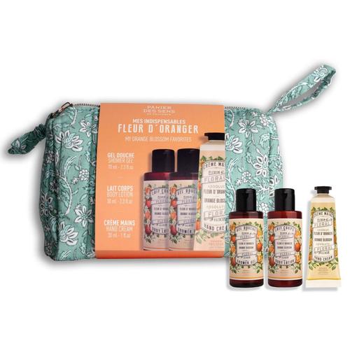 Visuel 1 du produit Trousse de voyage Fleur d’oranger Panier des Sens - les 4 pièces