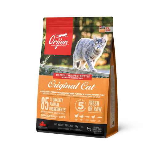Visuel 1 du produit Croquette pour chat adulte et chaton à la volaille Orijen® - 1,8 kg