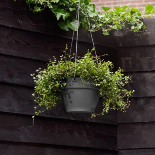 Visuel 6 du produit Suspension en plastique gris anthracite Elho Vibia Campana - ø 26 cm