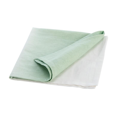 Visuel 1 du produit Serviette de table tie and dye coloris multicolore en coton - 40 x 40 cm