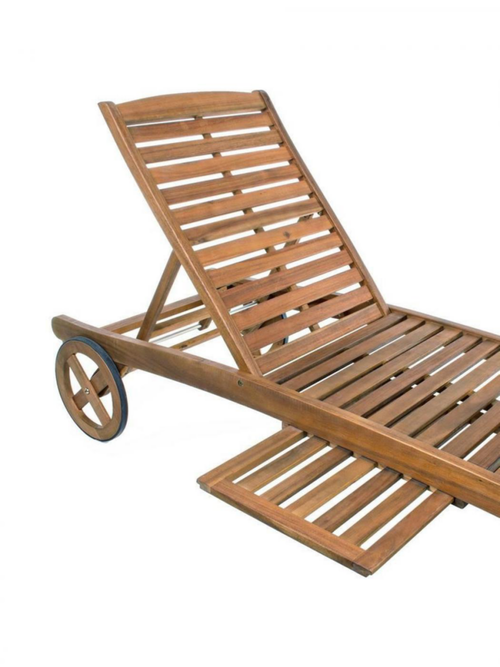Visuel 3 du produit Bain de soleil en bois d'acacia, BIZZOTTO Noemi