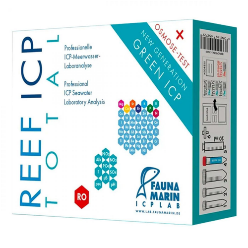 Visuel 1 du produit Test de laboratoire aquarium complet, FAUNA MARIN, modèle Reef ICP - analyse totale