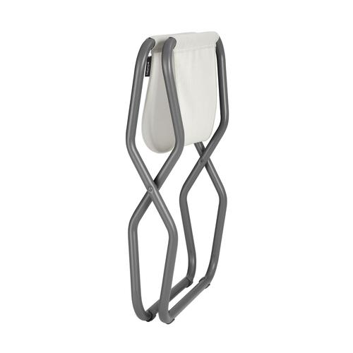 Visuel 2 du produit Repose - jambes / tabouret Next tube titanium Seigle II Batyline® Lafuma mobilier - 66 x 51 x 35 cm