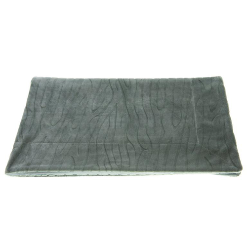 Visuel 1 du produit Plaid en polyester coloris amande Lou - 170 x 130 cm