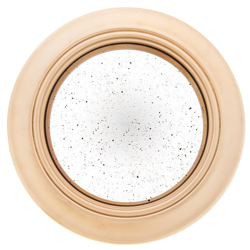 Visuel 1 du produit Miroir en bois et verre Convex Gold - Ø 33 cm