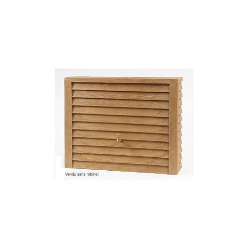 Visuel 2 du produit Récupérateur d'eau mural bois clair Garancia Woody - 350 L