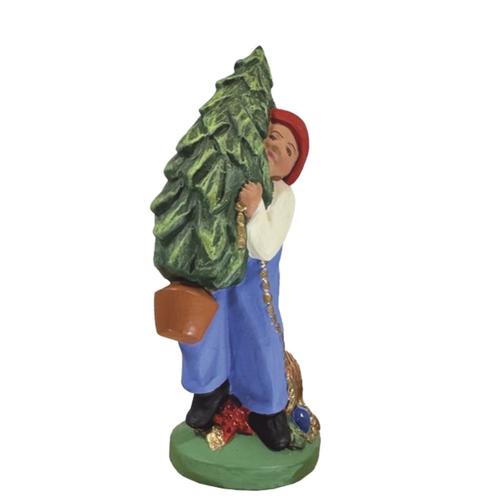 Visuel 1 du produit Personnage de crèche de Noël mon beau sapin Santons Escoffier - 7 cm