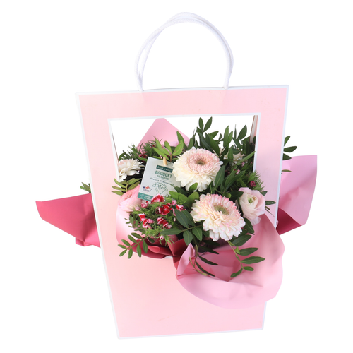 Visuel 1 du produit Bouquet bulle botanic® Saint Valentin 100% Fleurs de France – 13 tiges