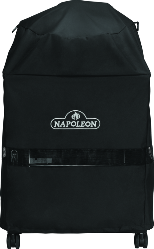 Visuel 2 du produit Housse de protection pour barbecue Kettle Pro sur chariot coloris noir en polyester Napoleon - 90 x 147 x 58 cm
