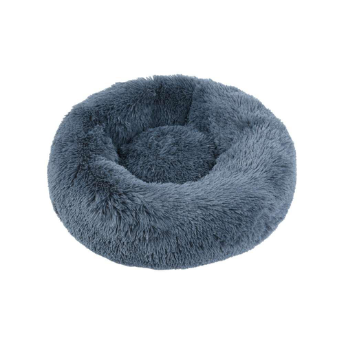 Visuel 1 du produit Corbeille ronde moelleuse pour chien et chat coloris gris Wouapy - Ø 50 cm