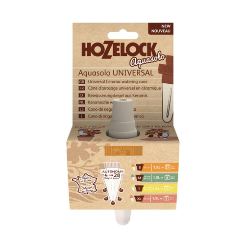 Visuel 1 du produit Système d'arrosage coloris orange Hozelock Aquasolo - Pour pot taille S