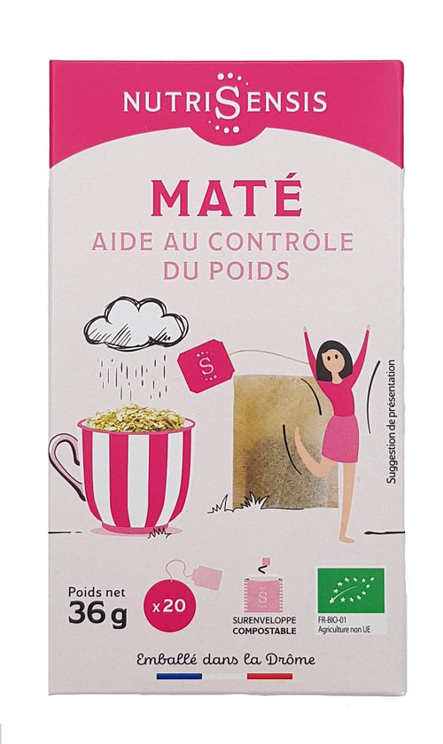 Visuel 1 du produit Maté Bio Nutrisensis - 20 sachets