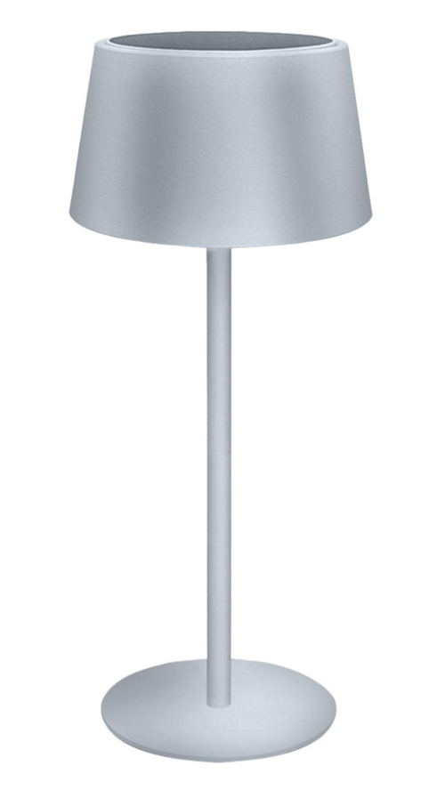 Visuel 1 du produit Lampe extérieure Sofa 200lm coloris gris en métal et verre Watt & Home - 30 cm