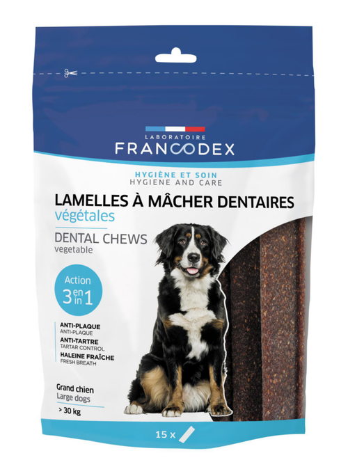 Visuel 1 du produit Lamelles chiens +30kg Francodex X10