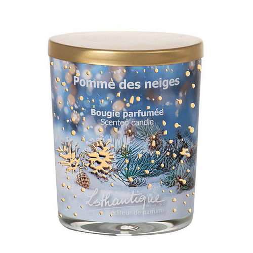 Visuel 1 du produit Bougie parfumée Pomme des neiges Senteur et Lumière - 160 g