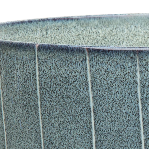 Visuel 5 du produit Gamelle pour chien en grès coloris gris avec rayures Reactive Glaze Scruffs - 13 x 13 x 5 cm