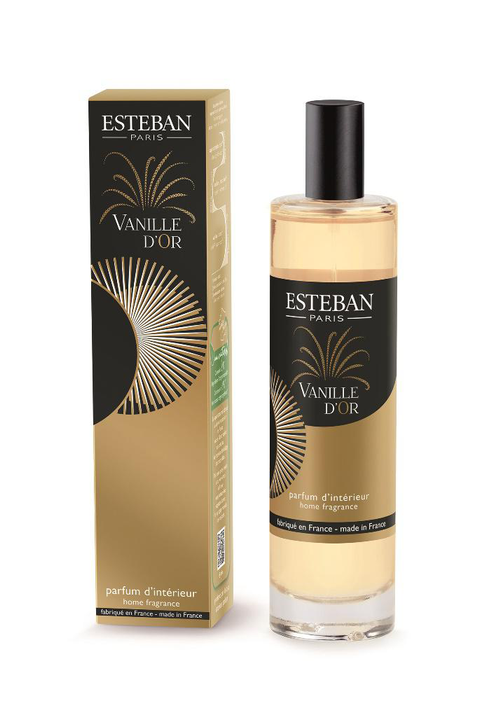 Visuel 1 du produit Vaporisateur d'ambiance Esteban collection Vanille d'or – 75 ml
