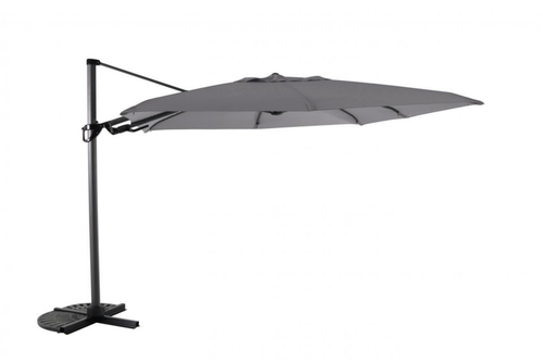Visuel 2 du produit Parasol carré déporté Deluxe - Flip Flap - ROYAL GARDEN - 3 x 3m