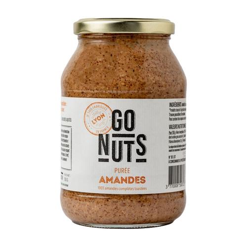 Visuel 1 du produit Purée d'amandes complètes toastées bio Go Nuts - 500 g