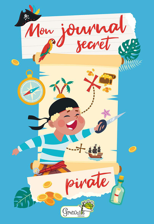 Visuel 1 du produit Livre pour enfants "Mon journal secret de pirate" Artemis