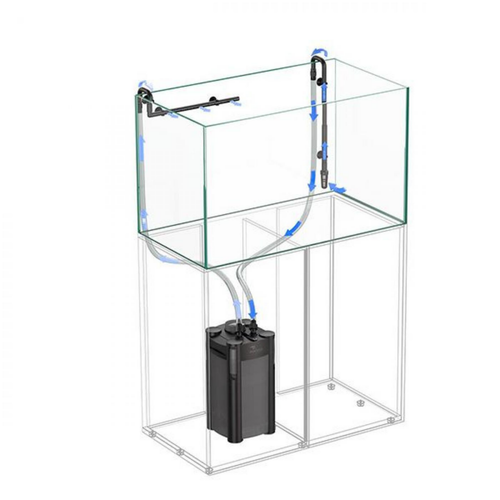 Visuel 6 du produit Filtre pour aquarium efficace jusqu'à 200L - AQUATLANTIS Cleansys Pro 730