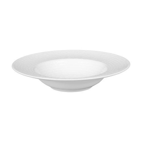 Visuel 1 du produit Assiette à pâtes en grès blanche Ayra - Ø 27 cm